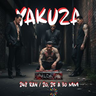 💥 YAKUZA – 248 shots of absolute madness! 🎇 Multi-caliber (20, 25, and 30 mm) = an explosion of color, rhythm, and power....